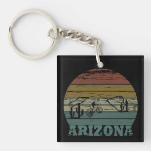 Mtb Az Sedona - Arizona Mountain Bike Keychain