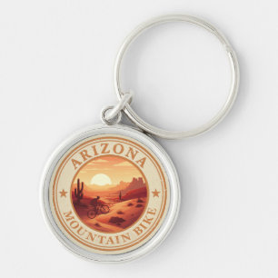 Mtb Az Sedona - Arizona Mountain Bike Keychain