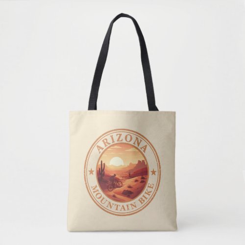 Mtb Az Sedona - Arizona Mountain Bike Tote Bag