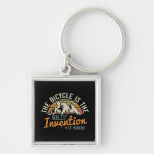 MTB - Bicycle Is The Noblest Invention Keychain