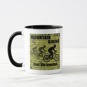 MTB Downhill Bicycle Rider - Mountain Biking Mug