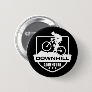 Mtb Downhill Mountain Biking Button