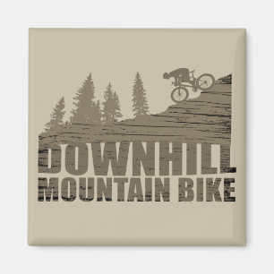 MTB Downhill Mountain Biking Magnet