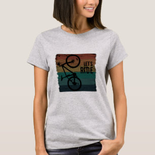 MTB Downhill - Vintage Mountain Biking T-Shirt