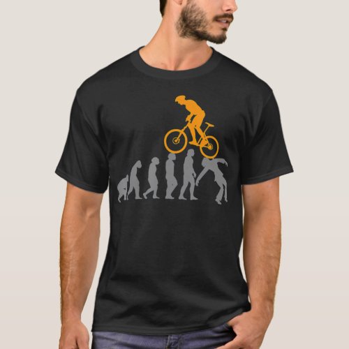 MTB Evolution Bike Mountain Accessories cycling bi T_Shirt