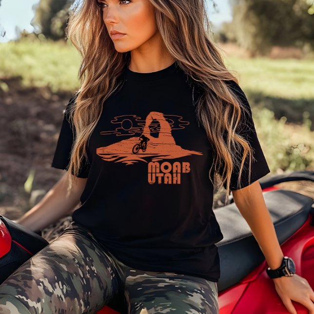 Mtb Moab - Utah Mountain biking T-Shirt (Creator Uploaded)