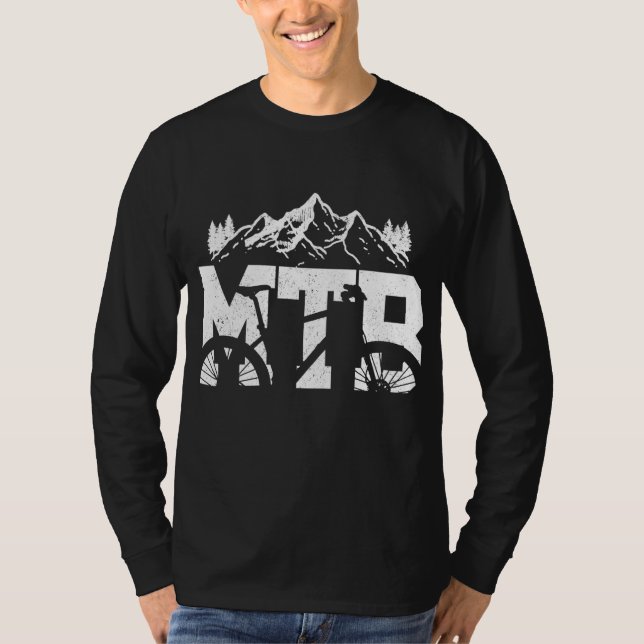 MTB Mountain Bike Bicycle Mountain Biking Biker Gi T-Shirt (Front)