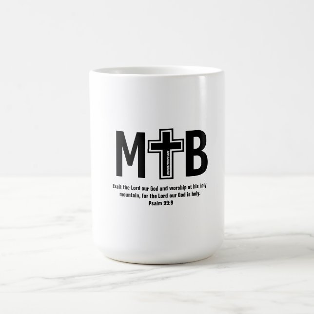 MTB Mountain Bike Coffee Mug (Center)