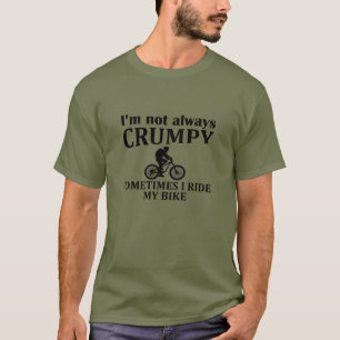 MTB Mountain Biking Humor Funny Cycling Quote T-Shirt