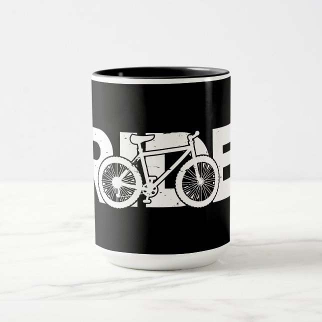 MTB Mountain Biking-RIDE Mountain Bike             Mug (Center)