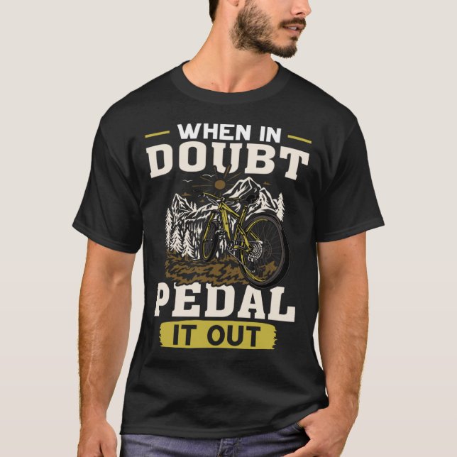 MTB Mountain Biking T-Shirt (Front)