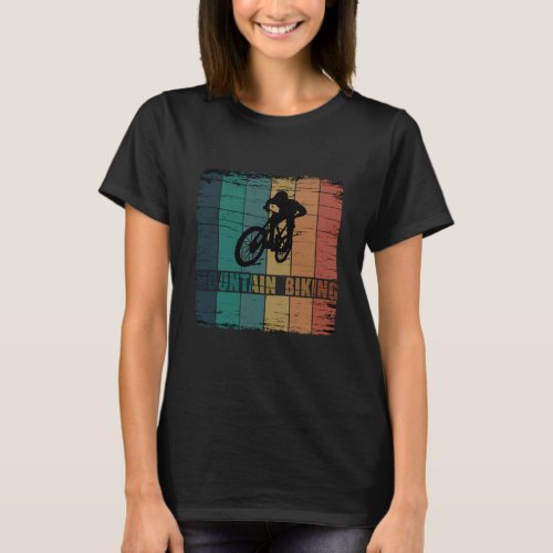 Mtb mountain biking vintage T_Shirt