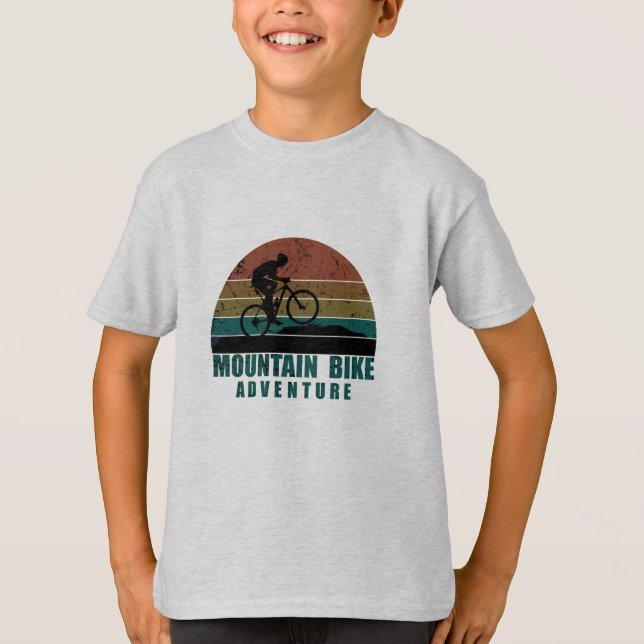 Mtb mountainbike adventure T-Shirt (Front)