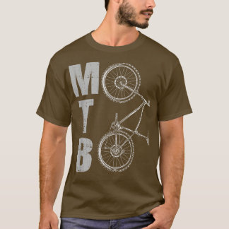 MTB Pedal Mountainbike Triathlon Downhill cycle Ri T-Shirt