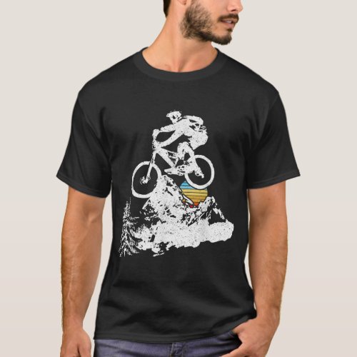 MTB Vintage Bike Fans Gift Boys Youth MTB Accessor T_Shirt