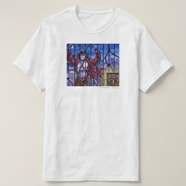 MtG Cemetery Gate T-Shirt (Design Front)