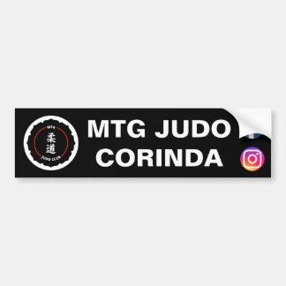 MTG Judo Club Bumper Sticker (simple)