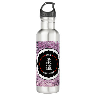 MTG Judo Club Cherry Blossom Water Bottle