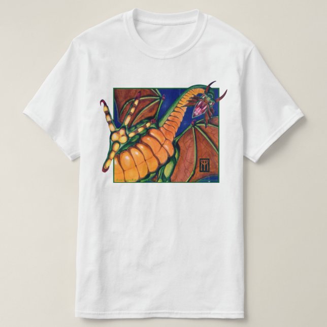 MtG Shivan Dragon T-Shirt (Design Front)