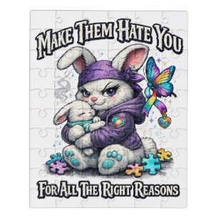 MTHY ASD Awareness Acrylic Puzzel Jigsaw Puzzle
