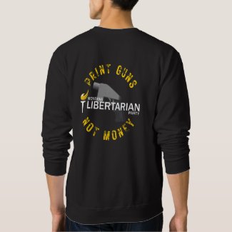 MTLP Print Guns Not Money Long Sleeve Tee