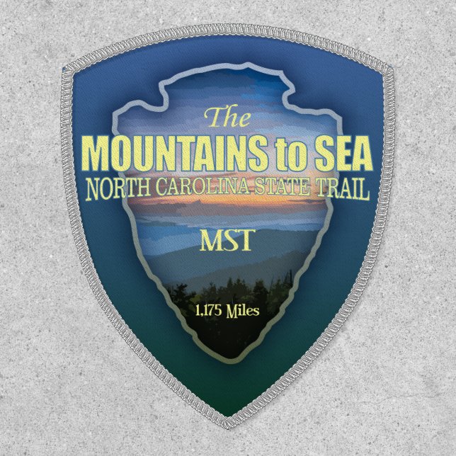 Mtn to Sea (arrowhead)  Patch (Front)