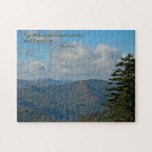 Mtns are calling  Smoky Mtns Jigsaw Puzzle