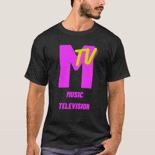 MTV Logo Fluorescent Colors t-shirt