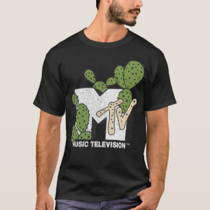 MTV Music Television Cactus Logo T-Shirt
