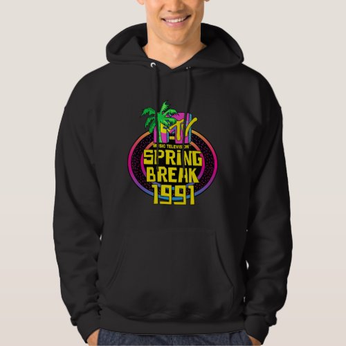 Mtv Spring Break 1991 Classicpng Hoodie