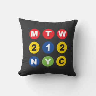 MTW logo  Throw Pillow