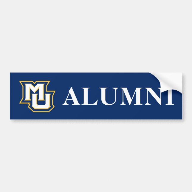 MU Alumni Bumper Sticker (Front)