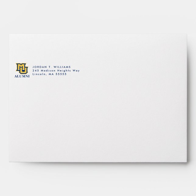 MU Alumni Envelope (Front)