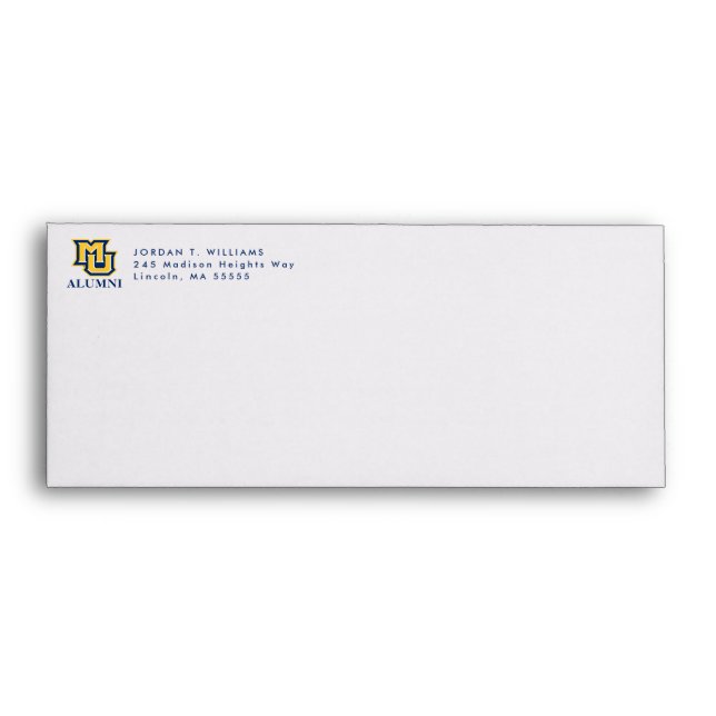 MU Alumni Envelope (Front)
