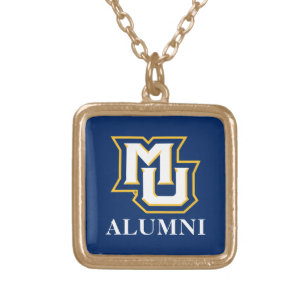 MU Alumni Gold Plated Necklace