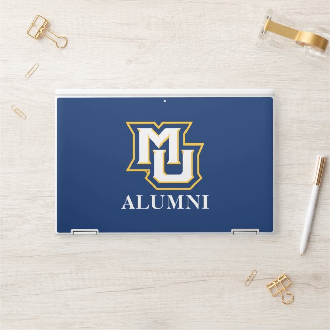 MU Alumni HP Laptop Skin (Desk)