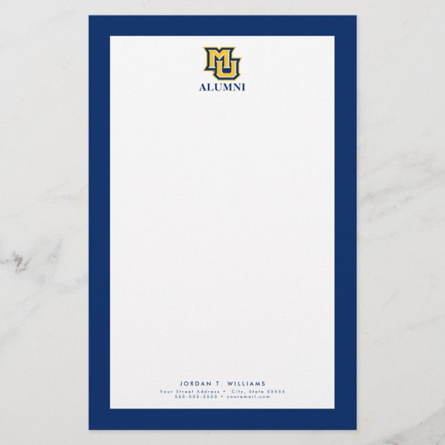 MU Alumni Stationery (Front)