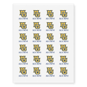 MU Alumni Temporary Tattoos