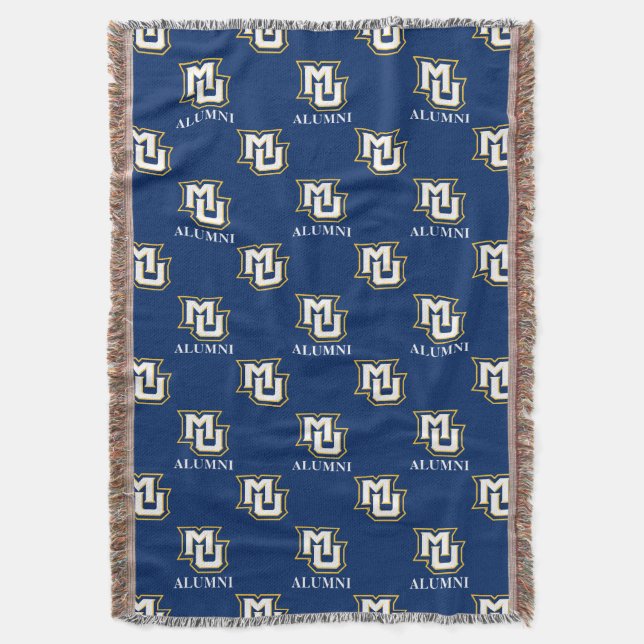 MU Alumni Throw Blanket (Front Vertical)