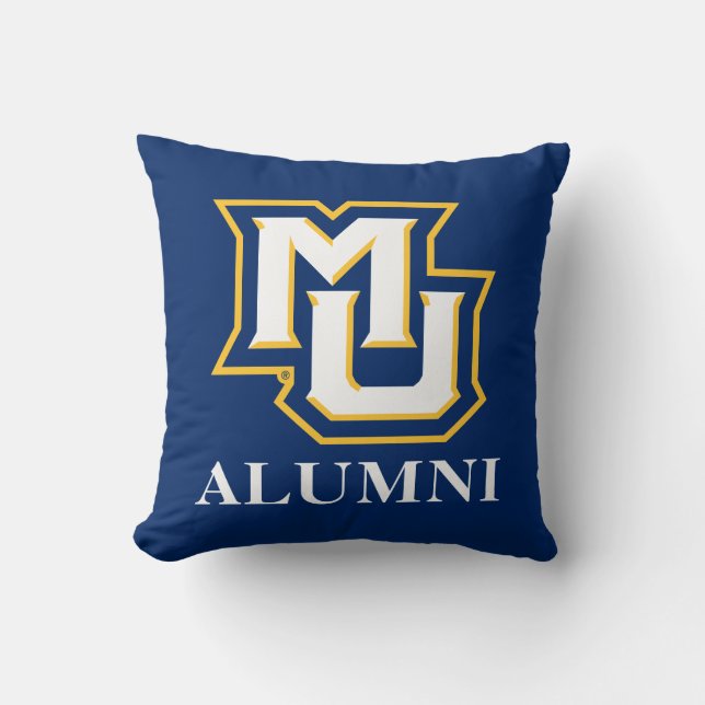 MU Alumni Throw Pillow (Front)