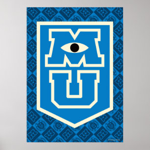 MU Flag Logo Poster