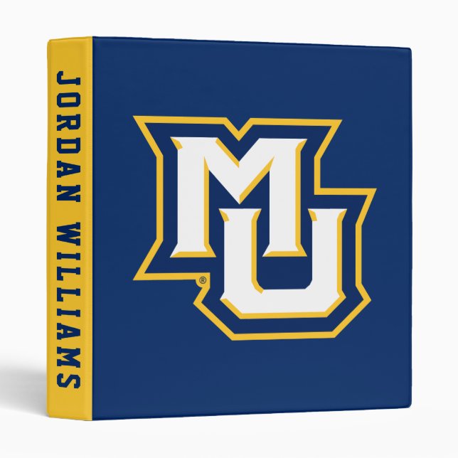 MU Logo 3 Ring Binder (Front/Spine)
