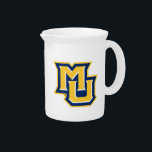 MU Logo Beverage Pitcher<br><div class="desc">Check out these Marquette University designs! Show off your Marquette pride with these new University products. These make the perfect gifts for the MU student,  alumni,  family,  friend or fan in your life. All of these Zazzle products are customizable with your name,  class year,  or club. Go Golden Eagles!</div>