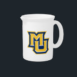 MU Logo Beverage Pitcher<br><div class="desc">Check out these Marquette University designs! Show off your Marquette pride with these new University products. These make the perfect gifts for the MU student,  alumni,  family,  friend or fan in your life. All of these Zazzle products are customizable with your name,  class year,  or club. Go Golden Eagles!</div>