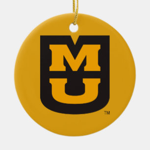 MU Logo Ceramic Ornament
