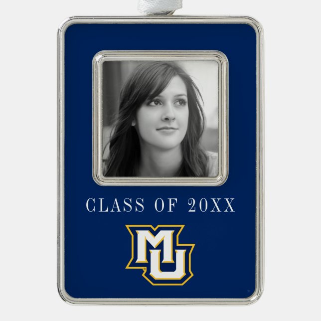 MU Logo Christmas Ornament (Front)