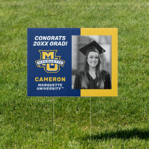 MU Logo Congrats Grad Sign