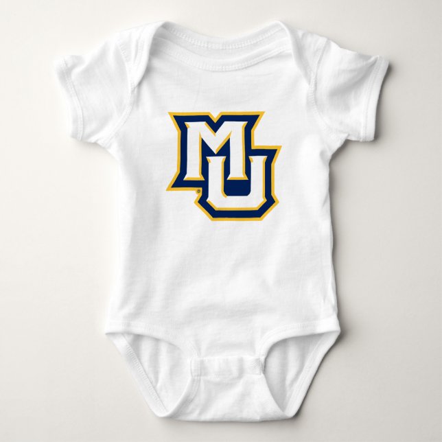 MU Logo Design 2 Baby Bodysuit (Front)