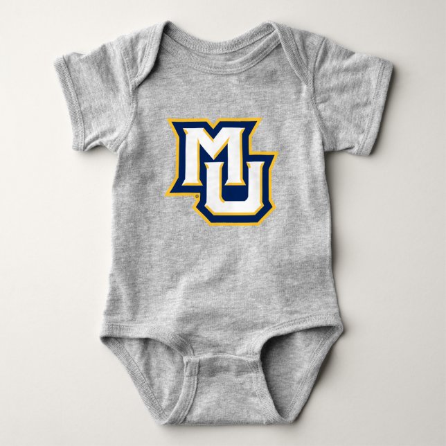 MU Logo Design 2 Baby Bodysuit (Front)