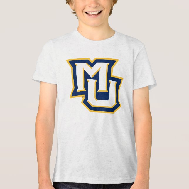 MU Logo Design 2 Tri-Blend Shirt (Front)